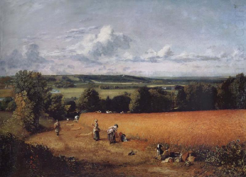 The wheatfield, John Constable